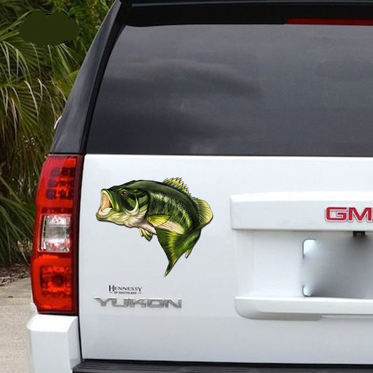 Bass Fish Reflective Outdoor Fishing Car Sticker 0ce4ecb9 3f24 40eb abea 3c5ea4eb6201
