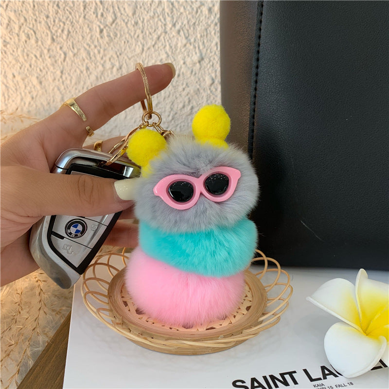 Personalized Creative Plush Doll Car Keychain Pendant 0ce61411 4c71 4b74 a80a b1590fd947fe