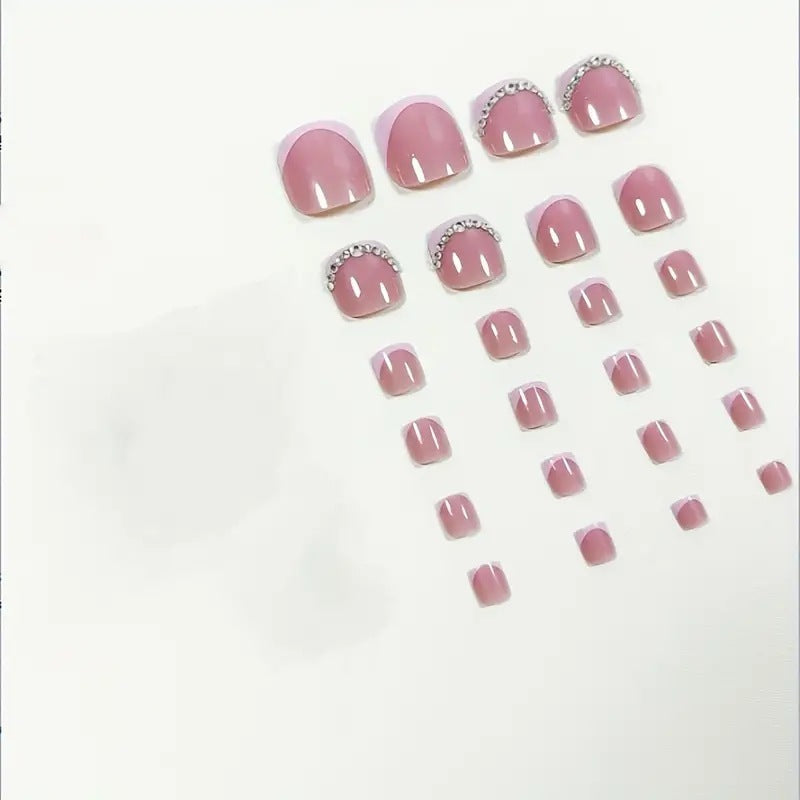 French Classic All-match Fake Nails Detachable 0cecb0de 3b39 4ed5 bc59 98a1ab8abfb4
