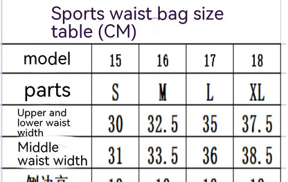 Large Capacity Men's And Women's Outdoor Running Cycling Multifunctional Waist Bag 0d0841ee 8d9b 410c 9034 2e303d00ebae