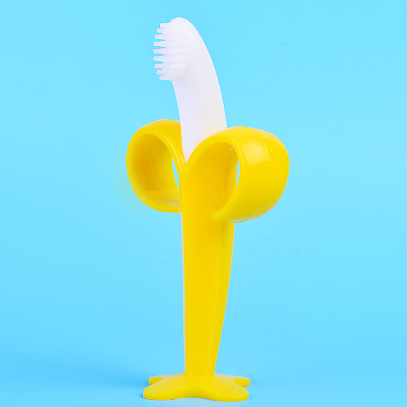 Wholesale Three-dimensional Banana Teether Baby Teething Stick Baby Nipple Molar Teether Banana Toothbrush 0d575ad2 aedb 4efc