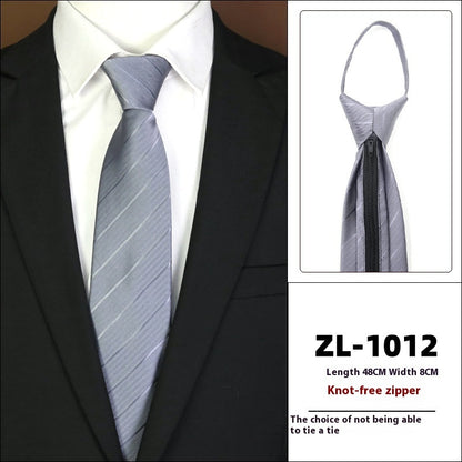 Men's Formal Wear Business Zipper Tie-free 0d6b557f fb17 4315 af6d 9edc9bfc0a87 trans
