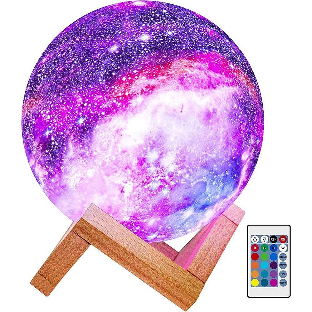 3D Printing Moon Light Galaxy  Light - HD Wireless Product #4