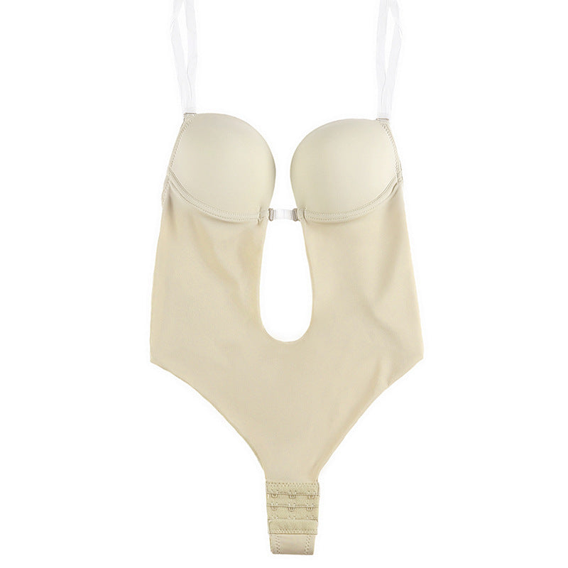 Invisible Shoulder Strap Backless Bra Bra Seamless One-piece Shapewear 0da06672 d59c 4f57 988c a7f2a0a14619