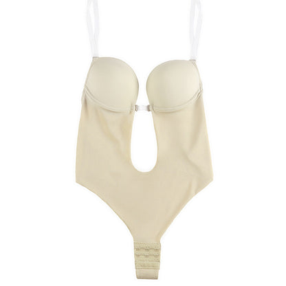 Invisible Shoulder Strap Backless Bra Bra Seamless One-piece Shapewear 0da06672 d59c 4f57 988c a7f2a0a14619