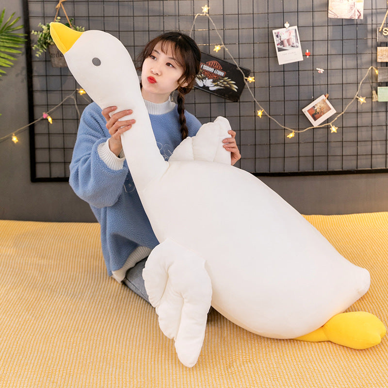 Cute Big White Goose Pillow Doll Plush Toy 0dca139c df7c 4b9a b3b5 12bcd1d587b1