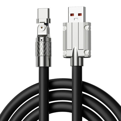 Mobile Game Rotating Elbow Data Super Fast Charge Charging Cable - 图片 15