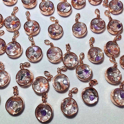 Super Seven Small Rough Stone Pendant Women's Crystal Necklace Small Pendant 0dd0434b c6aa 4a41 9e03 4d16761b9f6a