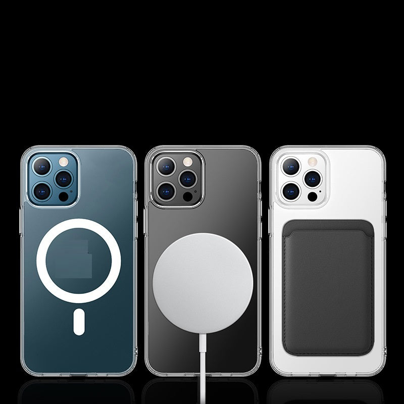 Full Transparent Back Cover Magnetic Phone Case 0dd8c8f4 60f4 4fe4 bd84 30fab5e824a1