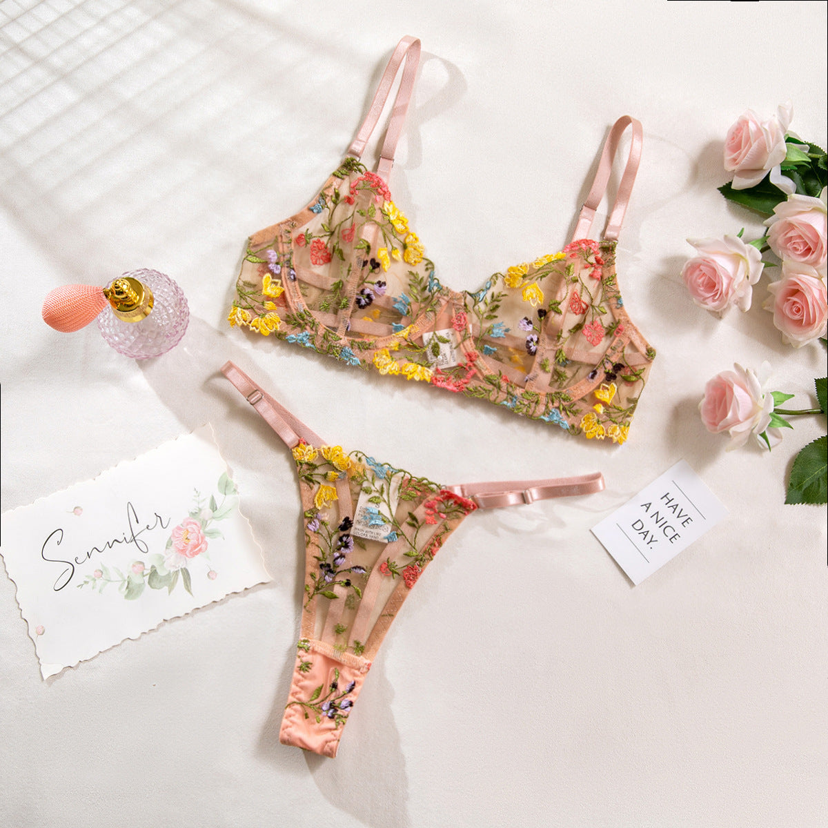Women's Fashion Floral Underwear Suit 0de93d26 0788 4d28 bc74 0ab02e69d433