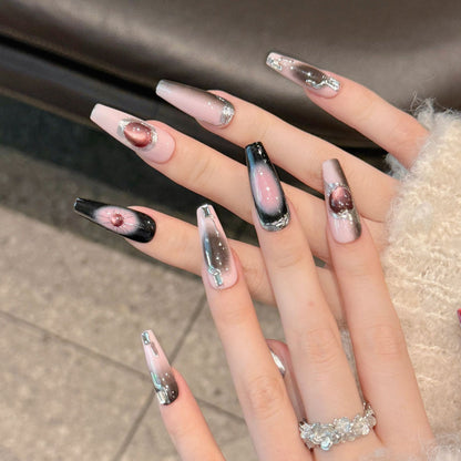 Y2g Black Cool Hot Girl Stickers Wear Nail Tip 0e081871 2a36 405d acd0 cb36dc8eac09