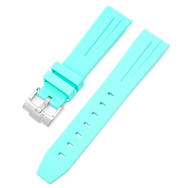 Mercury Arc Rubber Watch Strap Men's And Women's Waterproof 20mm 0e30a77b f3bf 4ca9 8ed1 6df954101507