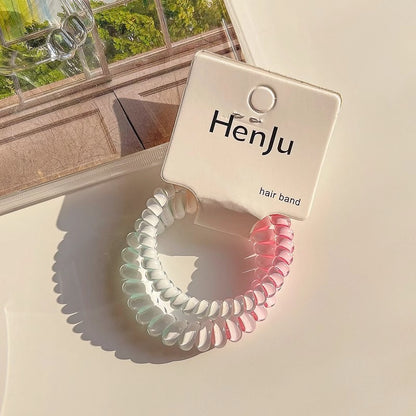 Telephone Wire Hair Ties Hair Rope Hair-binding High Elasticity Not Tight Hair 0e42818d 7a07 47cf a5ac 7d329b503ca8