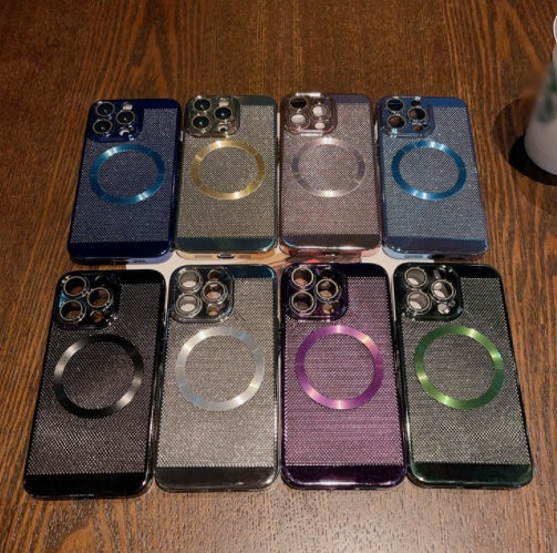 Electroplating Mesh Heat Dissipation Phone Case 0e51caf2 9a99 45e3 a5a1 c9c94bfcc763