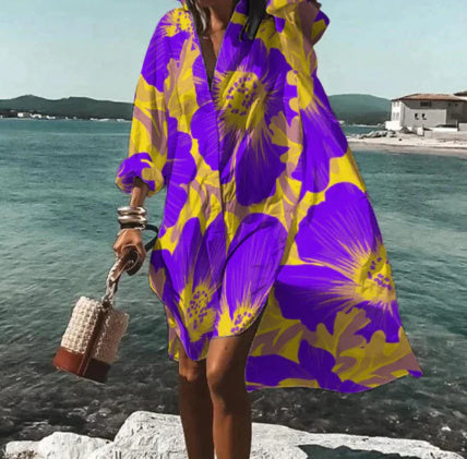 European And American Fashion Temperament Shirt Dress 0e76e8bc ff93 497c 9adb 4eeaf8e56cef