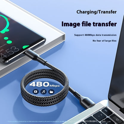 Magnetic Holder Portable Magic Rope Mobile Phone Data Cable - 图片 1