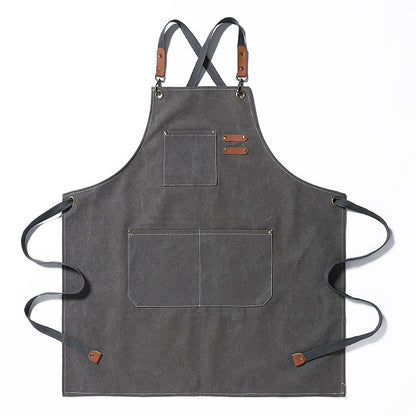 Thickened Canvas Jean Apron Household Barista Kitchen Restaurant 0ea4f5dd 224a 4749 8896 c094058a90a2 2b1f41ce 2c2c 4ff0 841e
