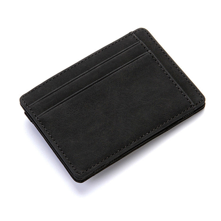 PU Creative Magic Wallet Flip Card Holder Men's Lady's Wallet Zipper Coin Purse Short 0ea6ae3b 995e 43bc ad5c 8b8487da3490 07