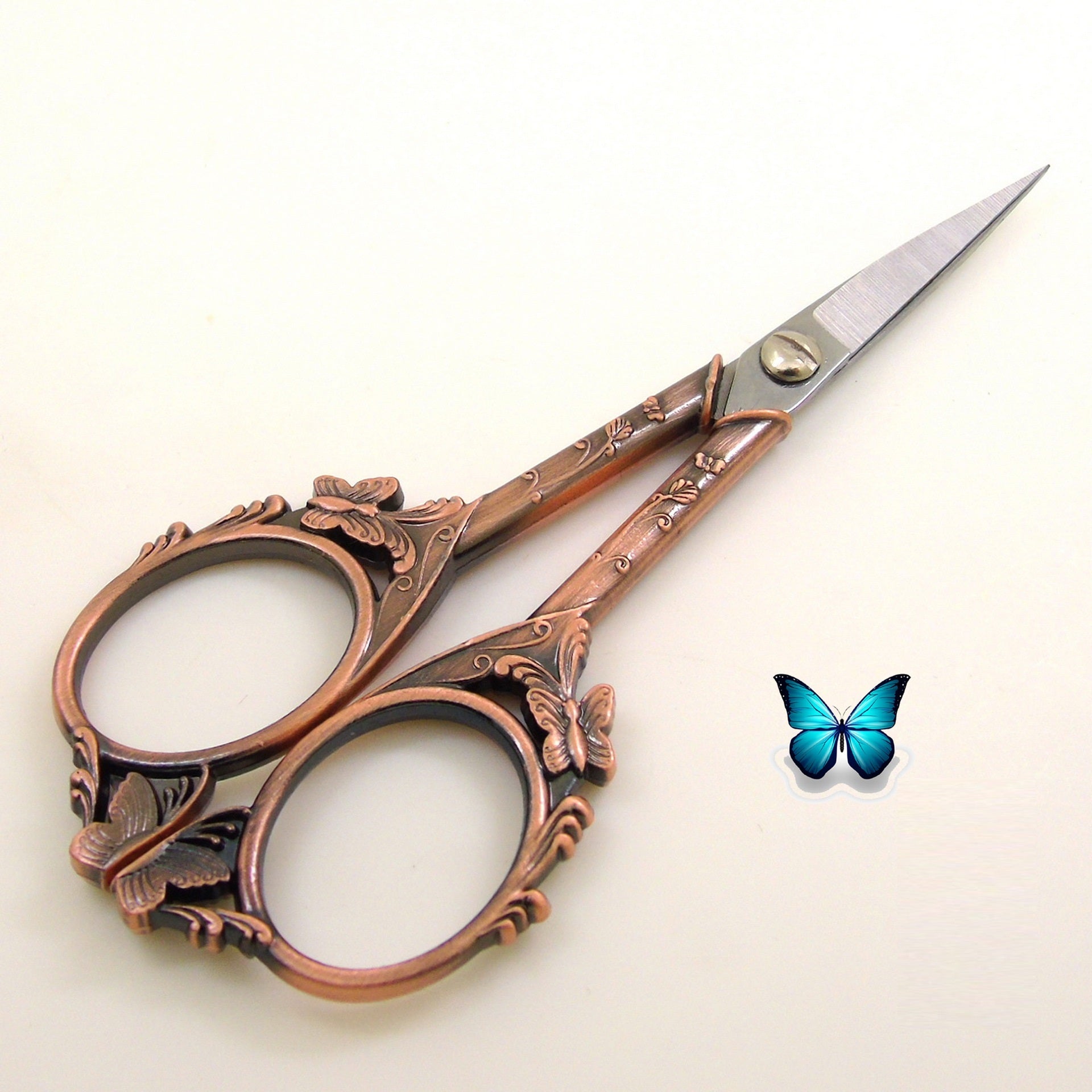 Butterfly Cut Retro Cut Cute Shape Tailor Scissors Yarn Embroidery Thread Head Household Scissors 0ea89c20 02bc 4bef 8d9f e34