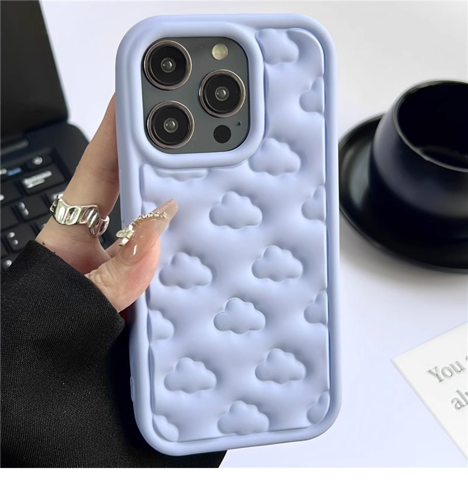 Hand Oil Three-dimensional Cloud Phone Case 0ec17b0c 65ba 4778 aace d123e75b0bdc