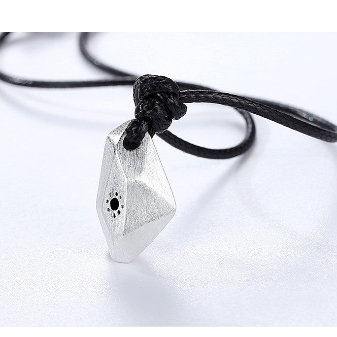 The Sun And The Moon Attract A Wishing Stone Couple Necklace Hipster Simple Brushed Magnet Pendant 0ec72253 efb4 4cfb 880e 90