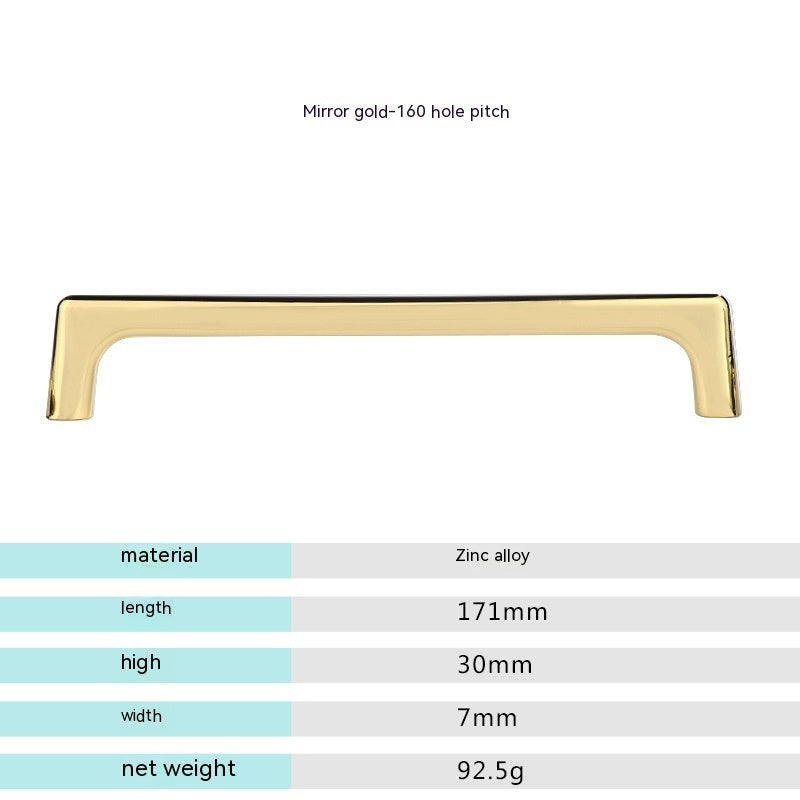 Nordic Cabinet Door Handle Modern Minimalist Black Gray Wardrobe Zinc Alloy Handle Kitchen Cabinet 0ede2bd0 56e4 4b23 893d 39