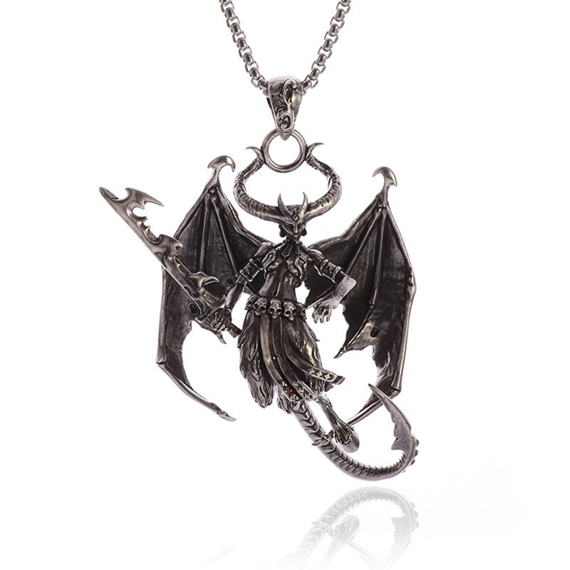 European And American Men's Ladies' Pendant Necklace Ornament 0ee54aa3 d559 4ed0 addd 59884f1385ce