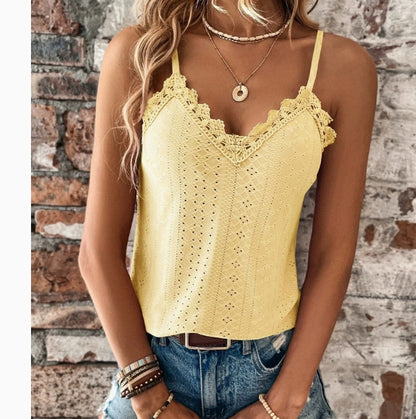 New Women's Clothing V-neck Lace Lace Sling Vest 0eec0365 f6c1 4b32 96f6 a88903857c52