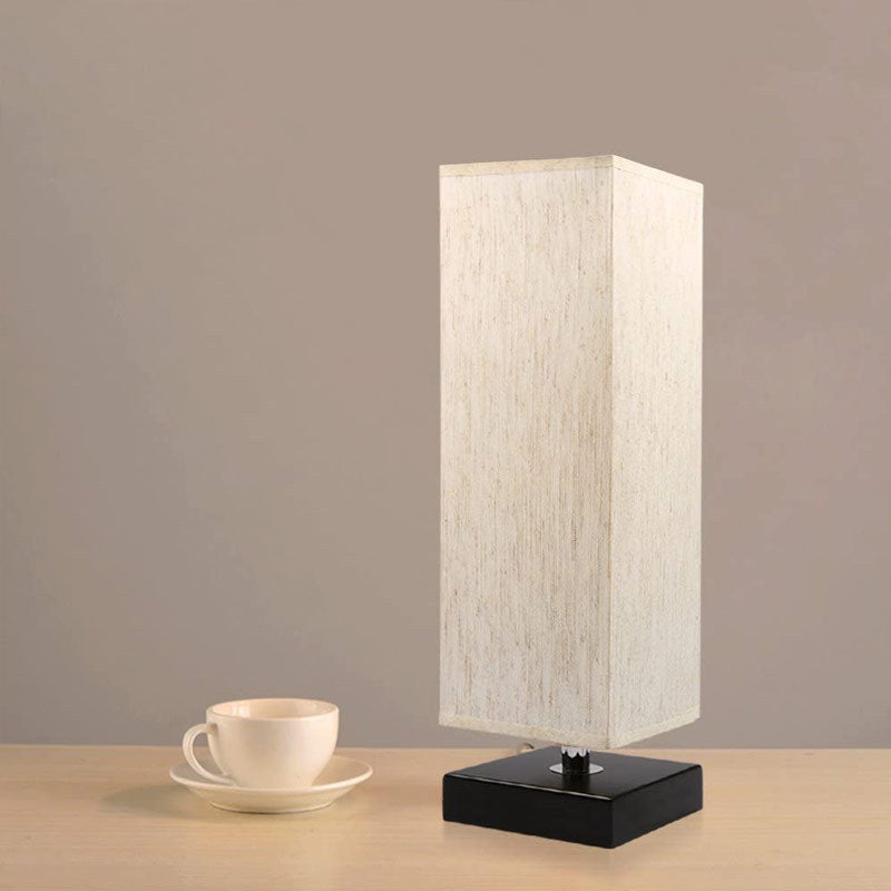 Modern Simple Square Small Cloth Cover Table Lamp 0eeecde0 8023 44a9 96b5 1f8027aed14c