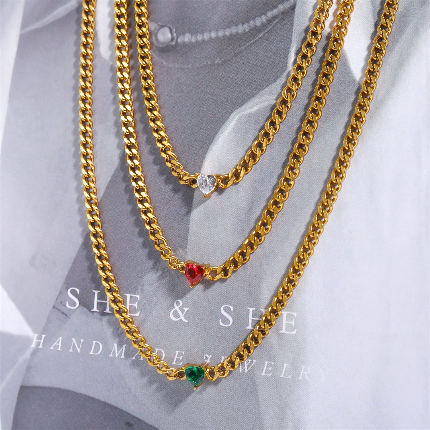 Heavy Industry Cuban Chain Love Necklace 0ef27aa1 7270 468b 9645 5f4e2beda335