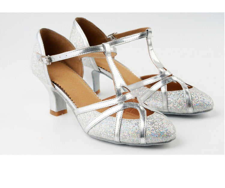 Modern Dance Shoe Women's Gold Sequins 0f08faa6 450a 4878 8af5 8f6a14740464