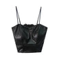Retro Leather Vest Women Wear Short Stretch 0f0c09e3 6abf 4d85 b31f 7307c6d0ebca