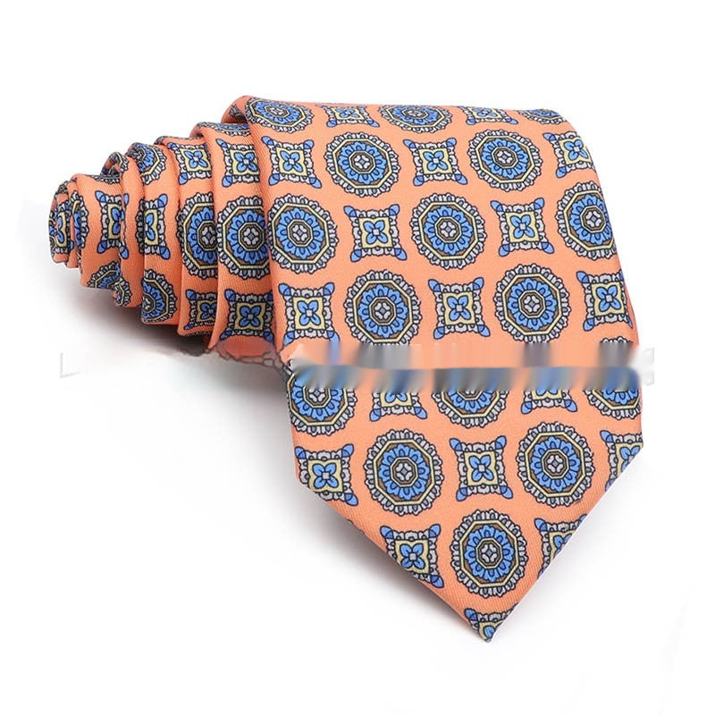 Business Polyester Men's Printed Workplace Tie 0f172294 a8ba 4971 a44a eec3bbc43332 fine