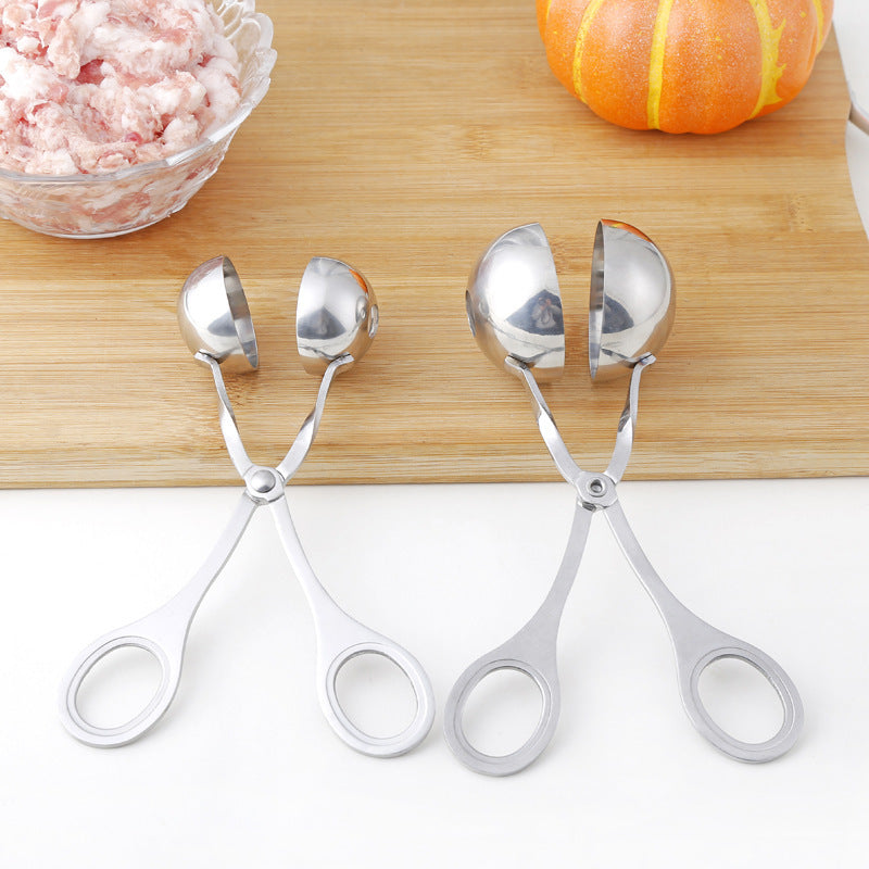 Meatball Maker Tool Clip Fish Meat Rice Ball Making Mold Tools Stainless Steel Meat Baller Tongs Kitchen Gadgets 0f35e014 67c