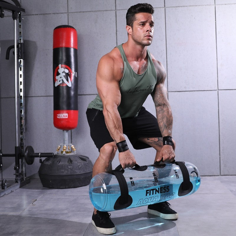Transparent Cylindrical Weight-bearing Fitness Water Dumbbell Fitness Exercise Training Weightlifting Equipment 0f37ff5e e3e4