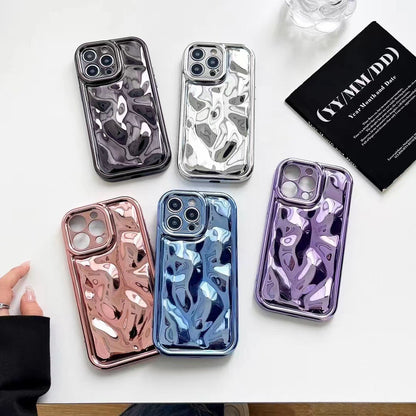 All-inclusive Drop-resistant Electroplated Meteorite Pattern Phone Case 0f502f6f 87d4 4e31 b718 a601c09085b3