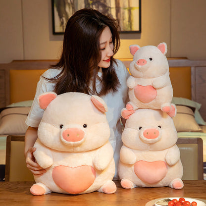 Cute Love Piggy Doll Plush Toy Room Decoration 0f52b558 c6fc 464d ae28 2888978592f3