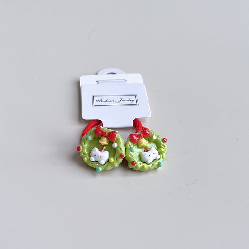 Christmas Hair Accessories Little Girl Christmas Tree Elk Barrettes 0f621ff1 4e48 4a85 a862 a1384f2f0d9a