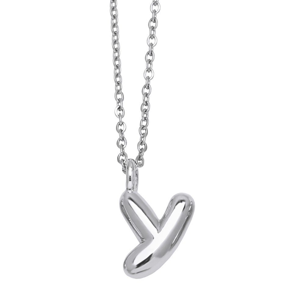 Copper Plated Gold 26 English Letters Pendant Necklace Niche Personality Clavicle Chain 0f7b9fe9 ff77 4e3e b8a3 1455d95e81c9