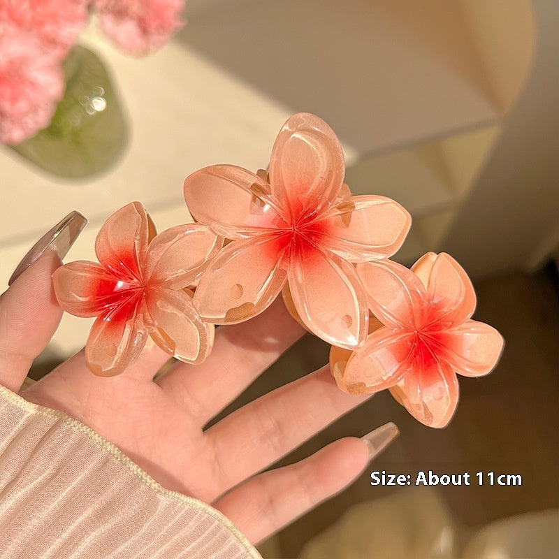 Three Flowers Plumeria Rubra Large Hair Clip Female 0f7d8cf9 216b 48c4 a70e 7311bac7846b trans
