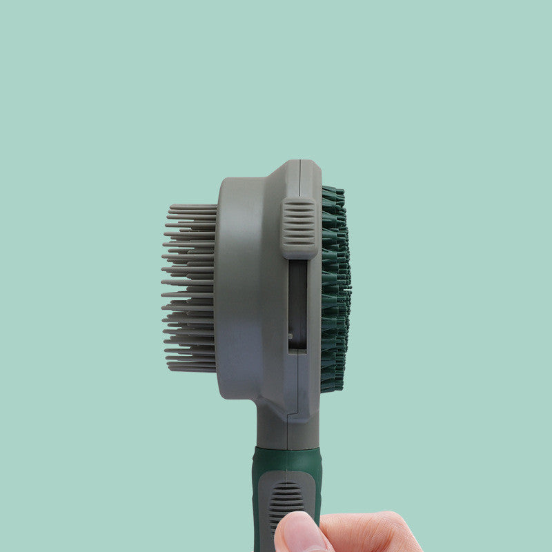 Pet Hair Removal Comb Cat Brush Self Cleaning Slicker Brush Hair Removal Double-sided Massage 0f984c88 3881 48da a6e7 f9d3d93