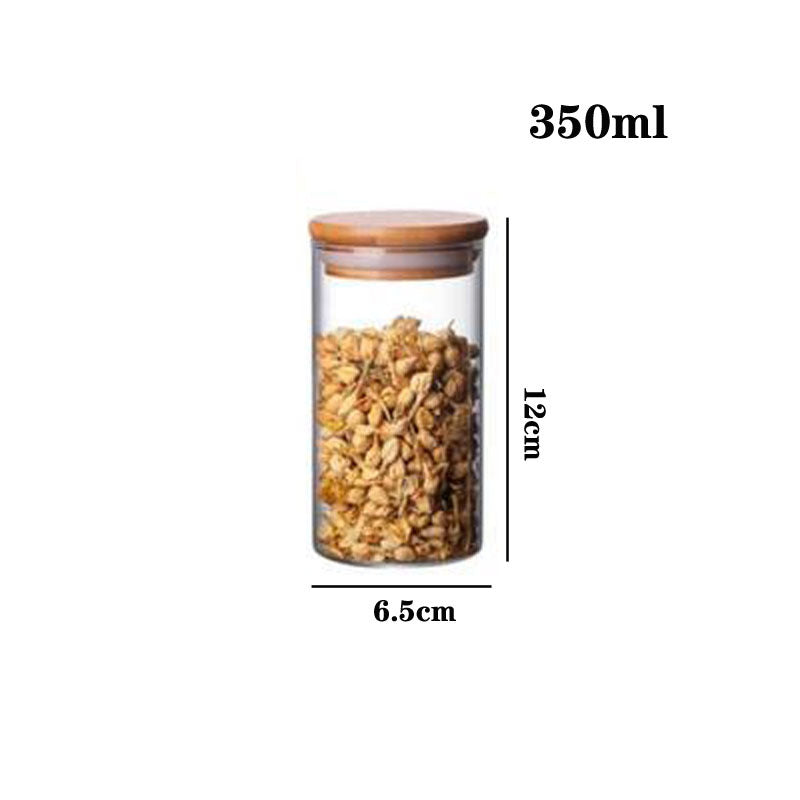 High Borosilicate Glass Tea Cans, Sealed Storage Cans, Transparent Tea Cans, Whole Grains, Candy Cans 0fa6c2df a5bd 4a95 8376