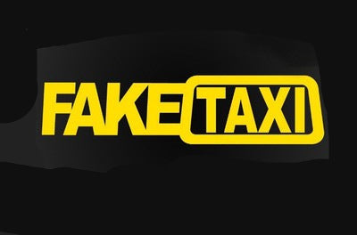 Fake Taxi Drifting Sign Funny Car Sticker 0fbaf0db bd94 4fd5 998c be97e3178a37