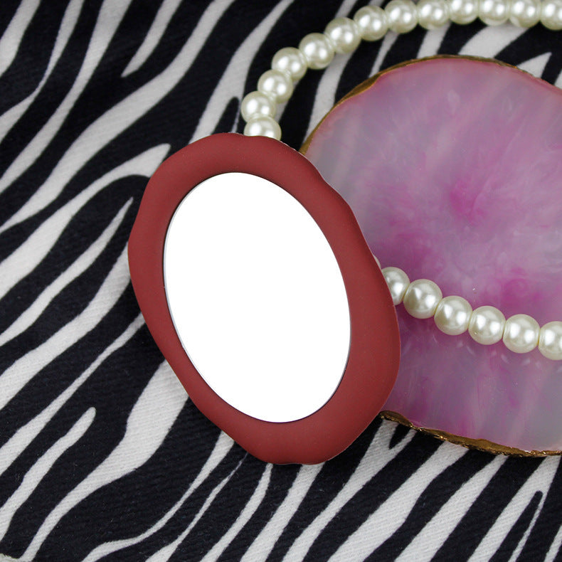 Liquid Silicone Portable Mirror Transparent Air Cushion Ring Buckle Mobile Phone Holder - 图片 8