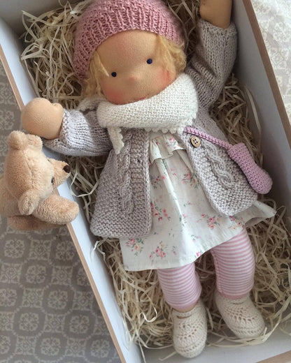 Waldorf Handmade Plush Doll Children's Toy 0fcc9052 ae56 475f 8f66 8bfd03ae2169