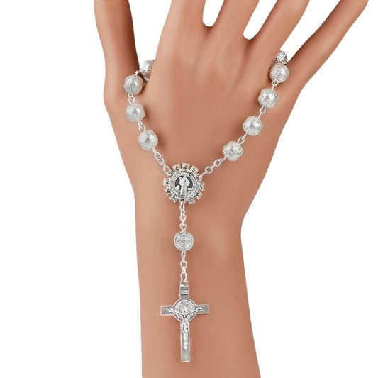 Beads Artificial Glass Pearl Cross Bracelet 0fe71ed9 e0ba 4254 86d0 908e17123403