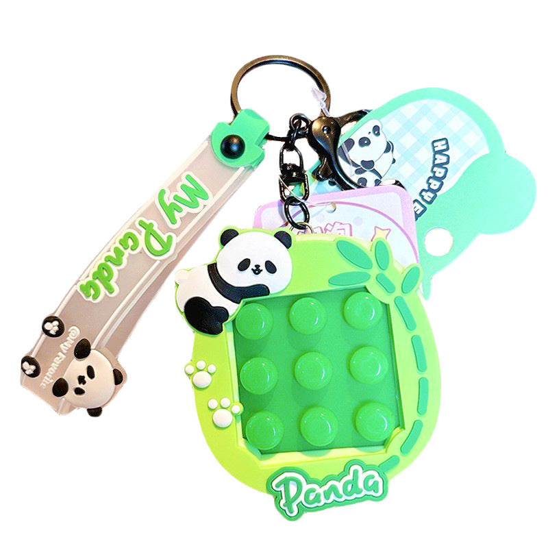 Decompression Keychain Female Exquisite Cure Small Pendant 0fe8301a b525 4b76 938a 6d4970495528
