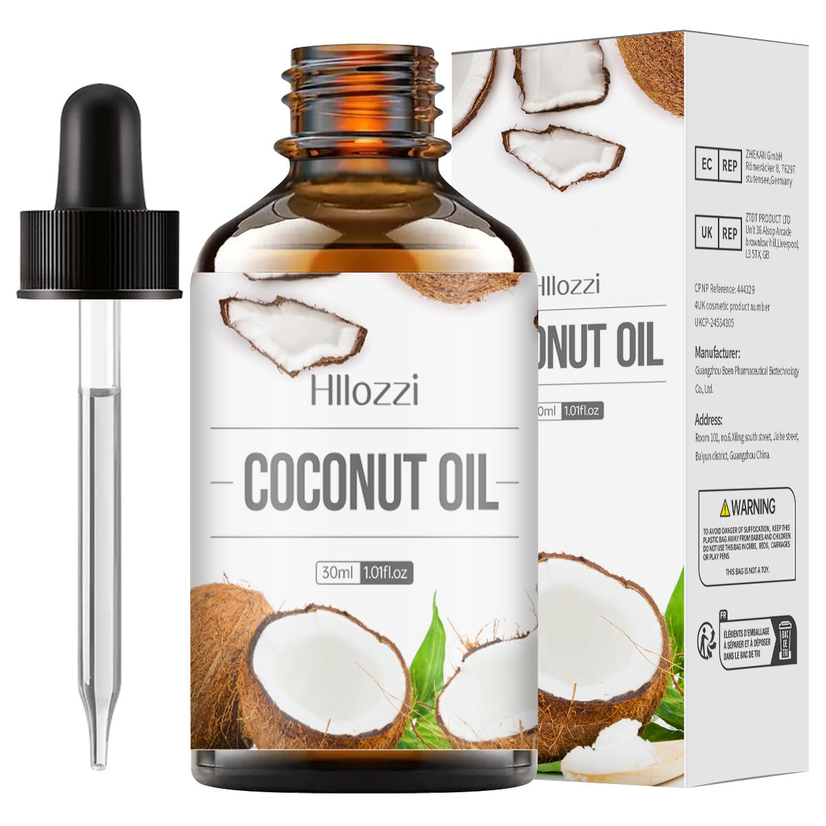 30ml Organic  Oil Aromatherapy Massage Aromatic Skin Care Castor Oil - HD Wireless Product #21