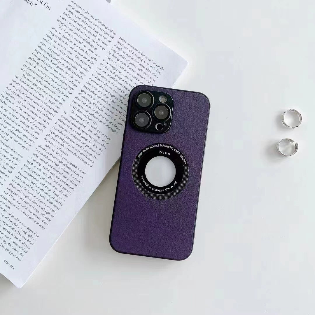 Suitable For IPhone15PRO Phone Case Litchi Grain Leather 1000704f 65d4 4da5 9de5 f275ea7bb1ce