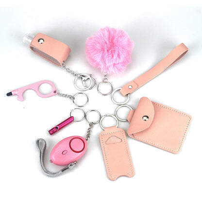 9-piece Keychain Fashion Leather - HD Wireless Product #3